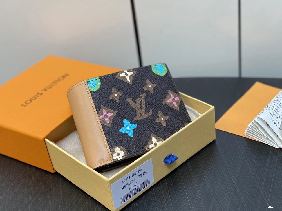 First bag VUITTON MULTIPLE WALLET-11.5*9*1.5cm LOUIS 0715